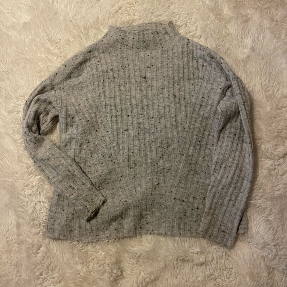 Mock turtle neck sweater